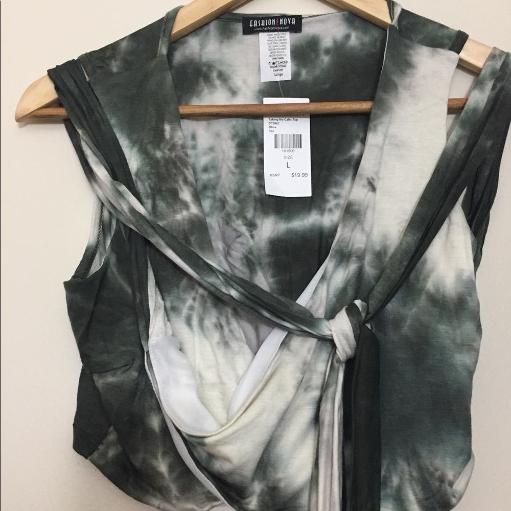 Fashion Nova Take No Calls Top